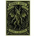 Jersey Devil Cryptid Society flexible magnet rectangular design