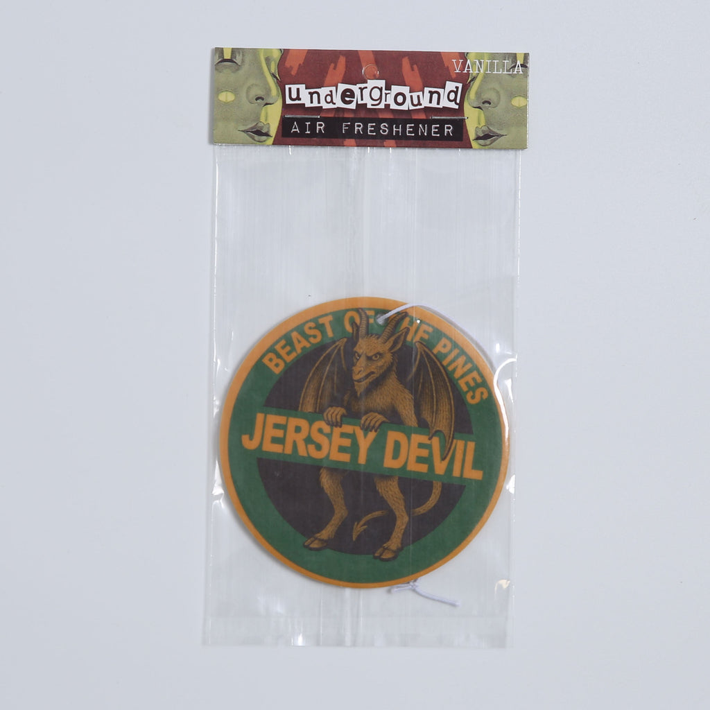 Jersey Devil Folklore Highway Sign Air Freshener - Vanilla