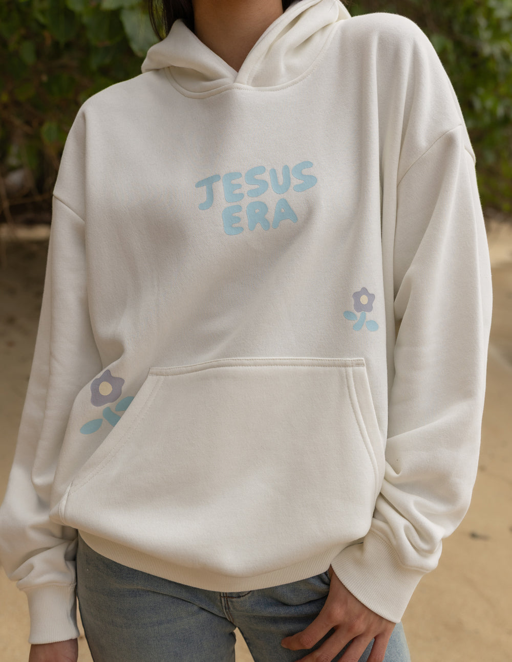 Jesus Era Unisex Hoodie - Casual Cotton Streetwear Pullover
