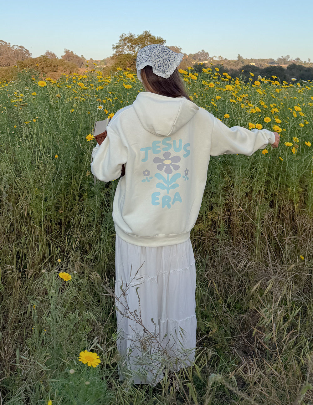 Jesus Era Unisex Hoodie - Casual Cotton Streetwear Pullover