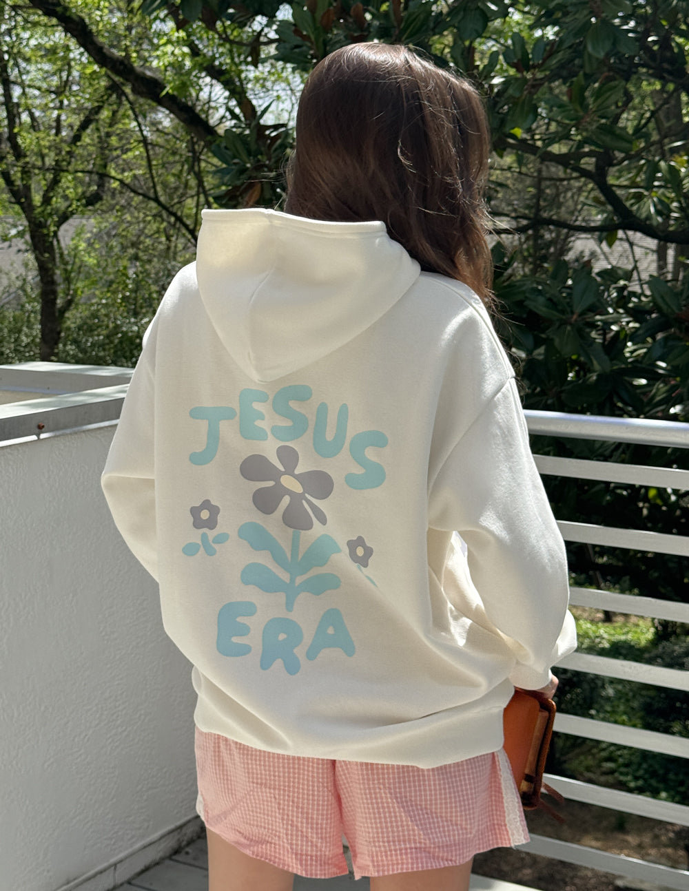 Jesus Era Unisex Hoodie - Casual Cotton Streetwear Pullover