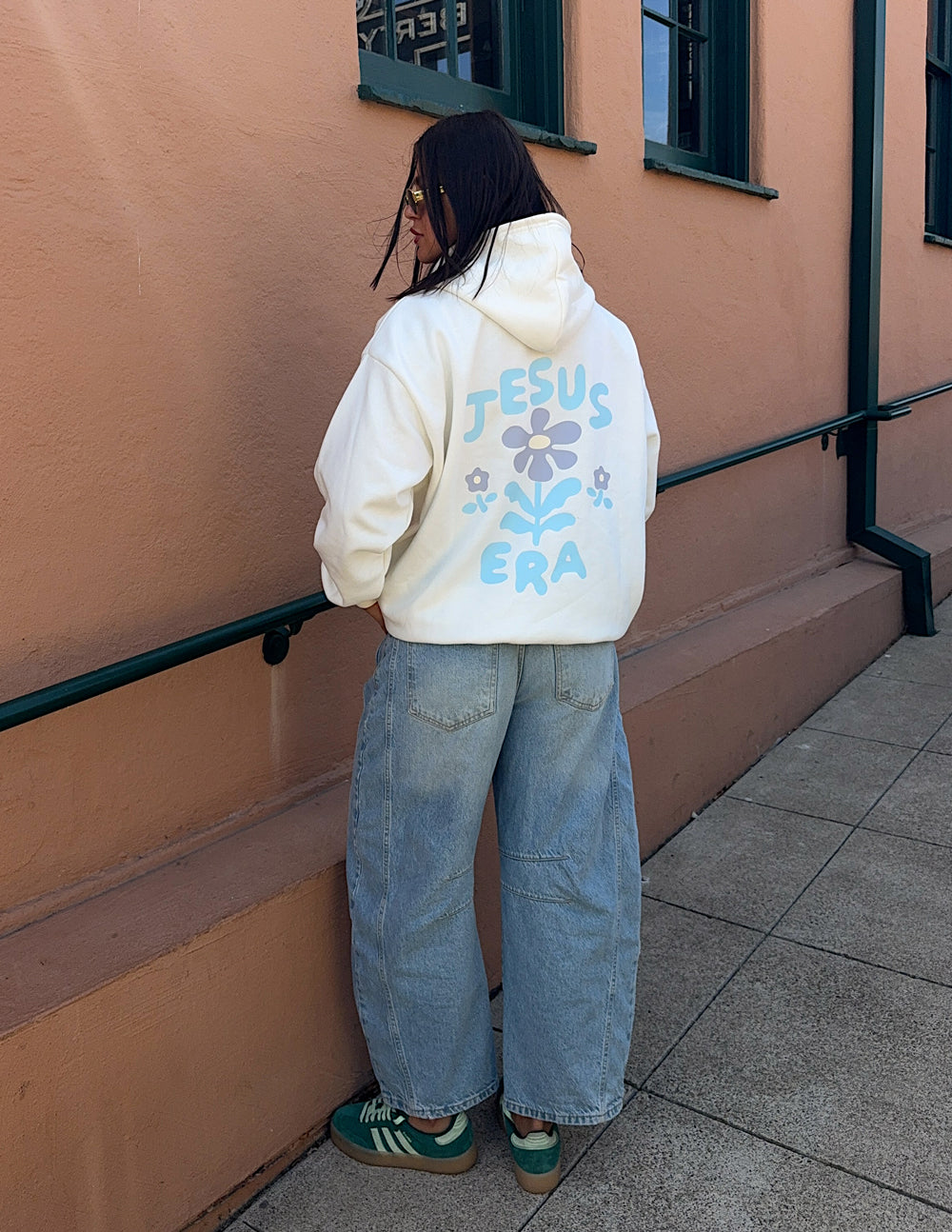 Jesus Era Unisex Hoodie - Casual Cotton Streetwear Pullover