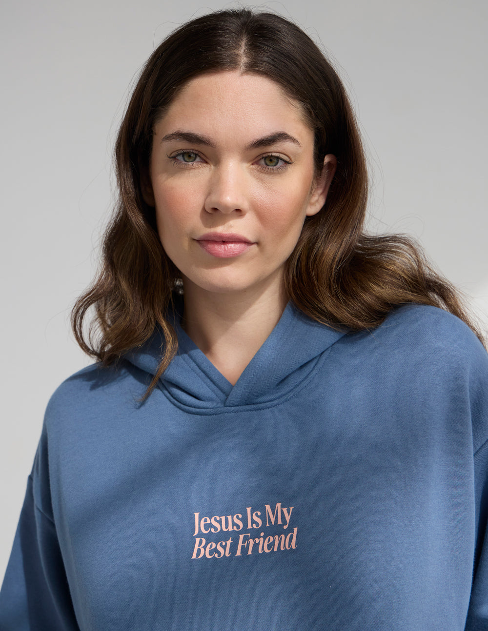 Jesus Is My Best Friend Unisex Hoodie - Minimalist Cotton