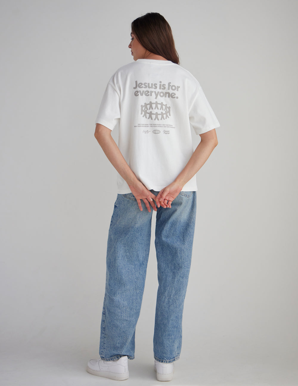 Jesus Is for Everyone Heavyweight Cotton Boxy Fit Graphic T-Shirt