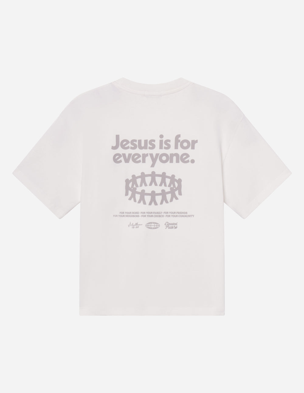 Jesus Is for Everyone Heavyweight Cotton Boxy Fit Graphic T-Shirt