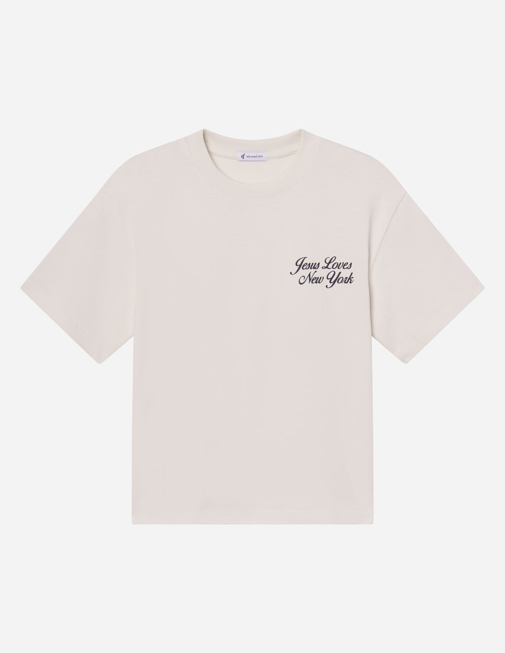 Jesus Loves New York Heavyweight Graphic Tee City Revival
