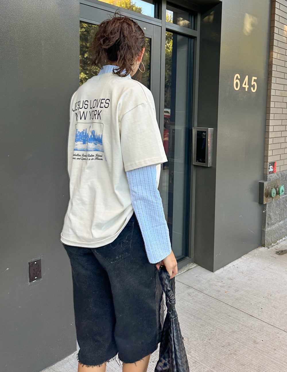 Jesus Loves New York Heavyweight Graphic Tee City Revival