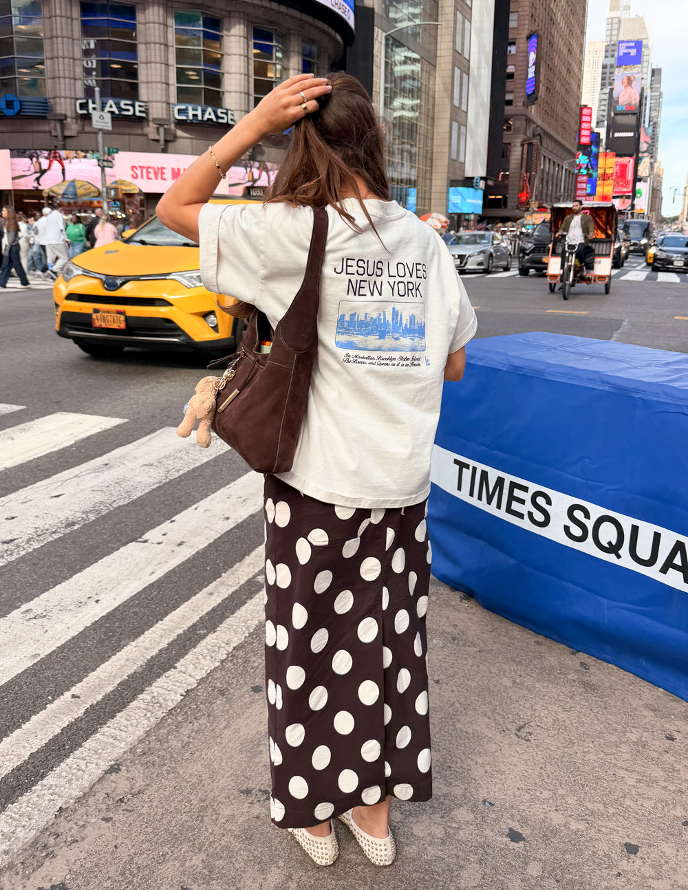 Jesus Loves New York Heavyweight Graphic Tee City Revival