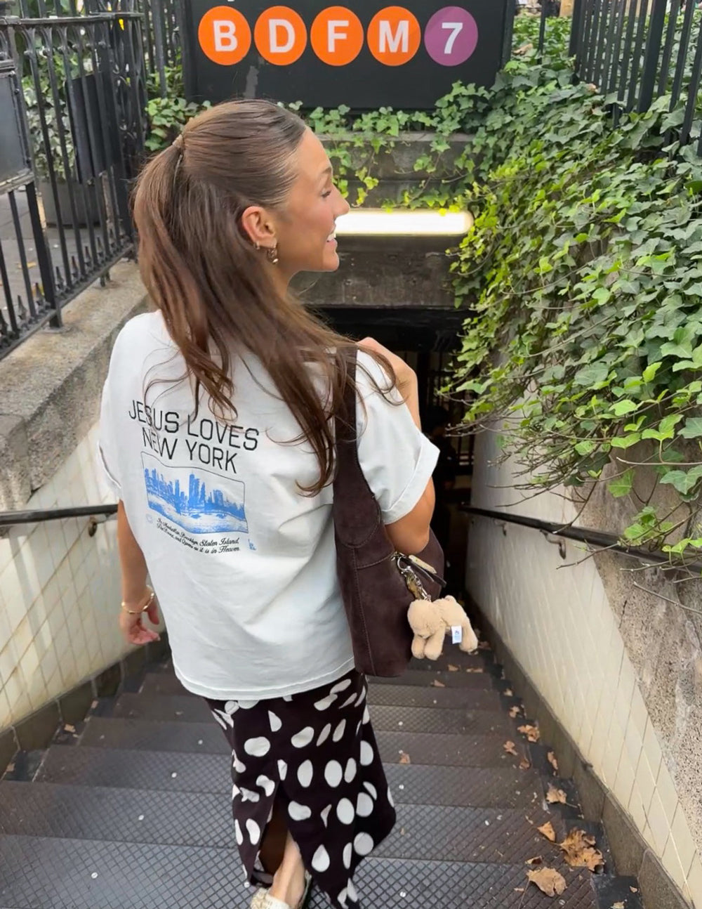 Jesus Loves New York Heavyweight Graphic Tee City Revival