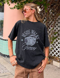 Jesus Walks heavyweight boxy cotton t-shirt with structured drape