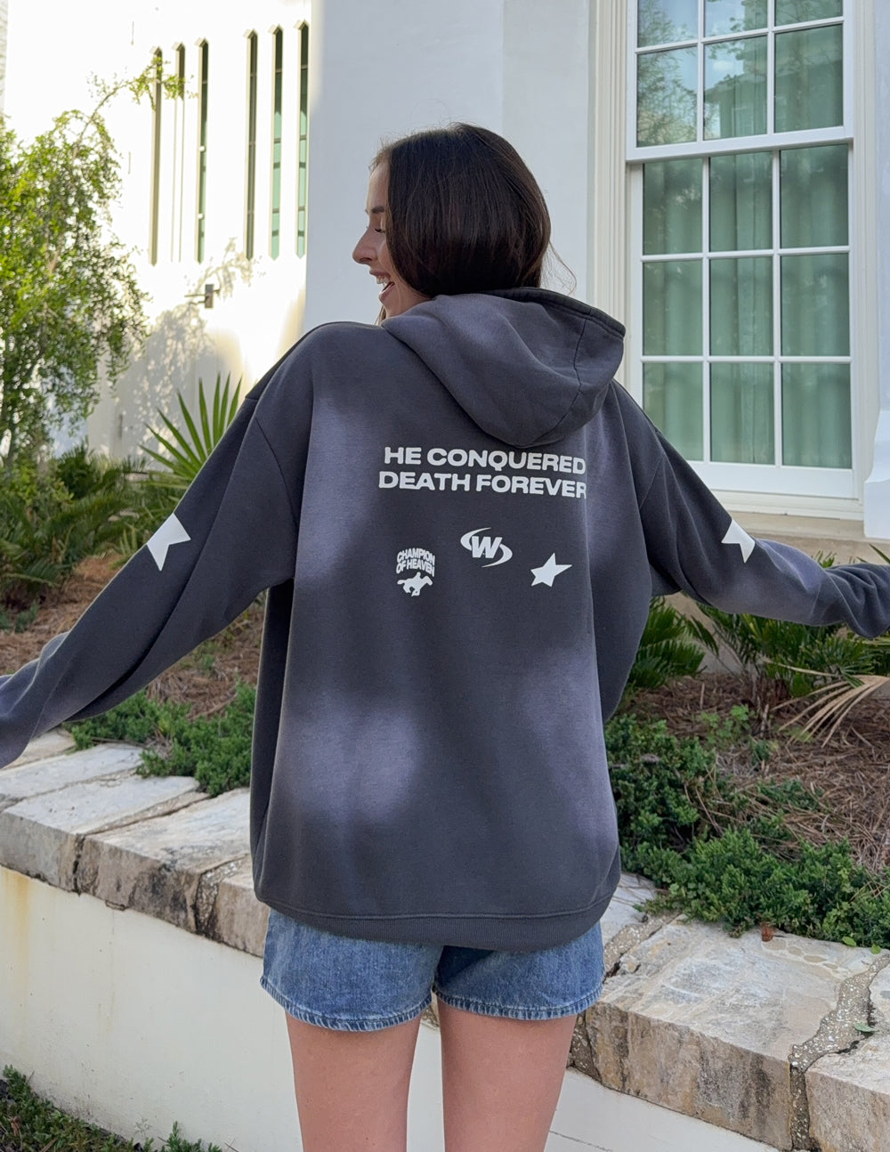Jesus Wins Unisex Hoodie - Black Tide Graphic Christian Apparel