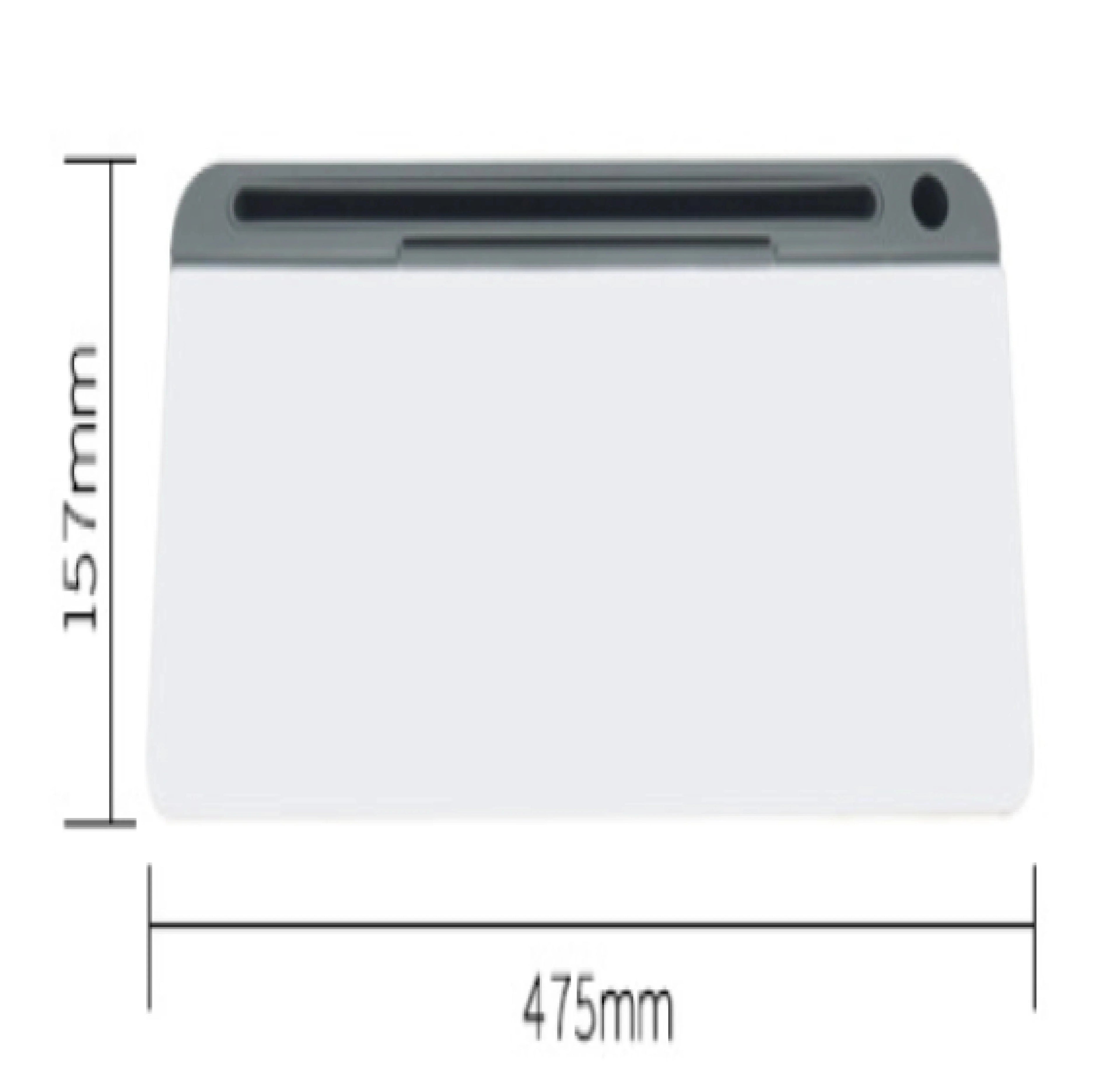 Office Glass Dry Erase Desktop Computer Storage Whiteboard pad
