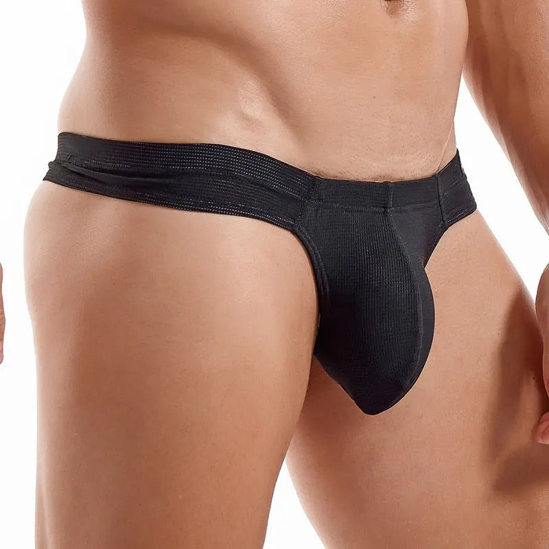 Jockmail Solid Mesh Thong