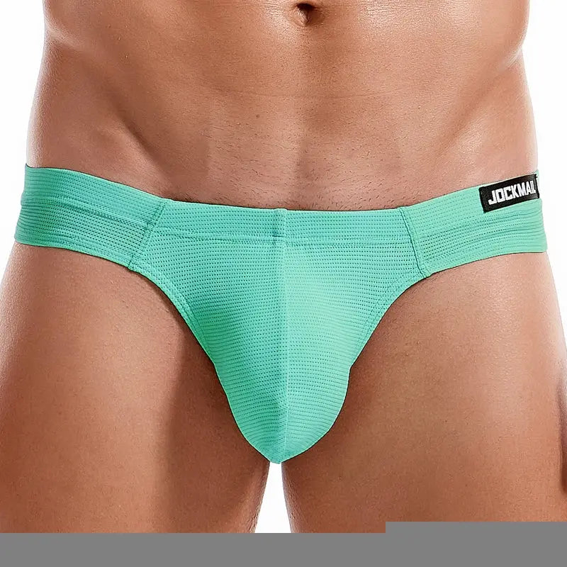 Jockmail Solid Mesh Thong