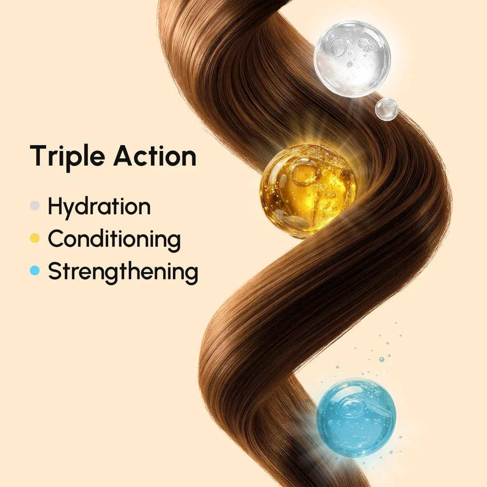 Argan Oil and Biotin Hair Repair Mask for Deep Hydration - Image 8