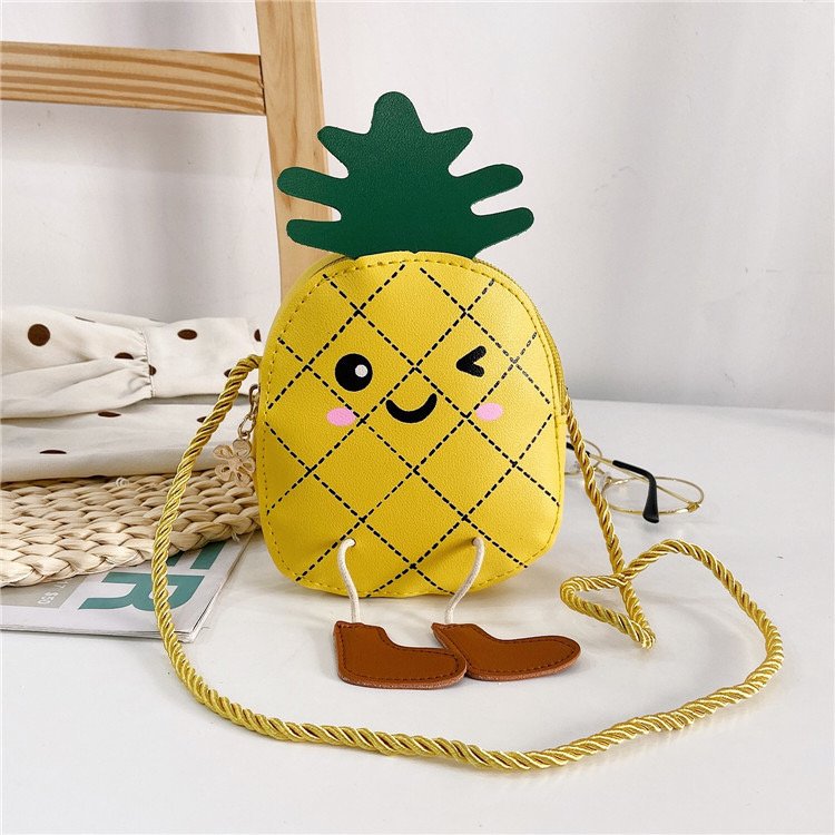Kids’ Crossbody Bag, Great Gift for Ages 1–9 | Pineapple Handbag