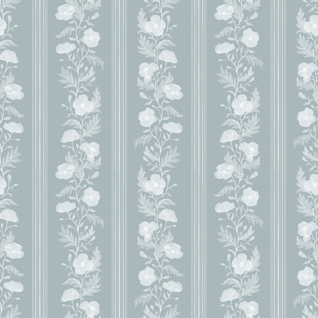 Juliet Wallpaper - Peel and Stick Floral Removable Wall Decor