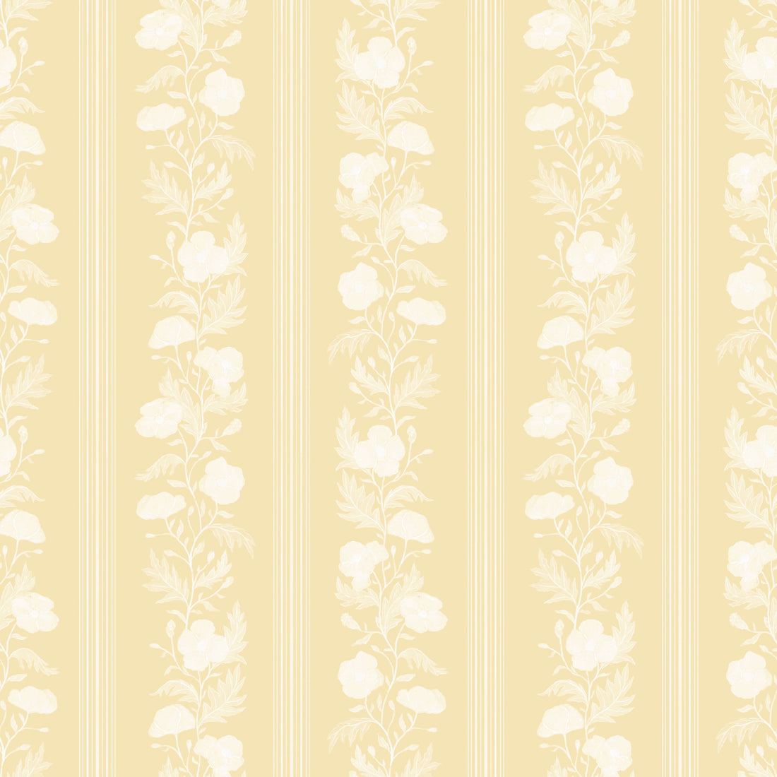 Juliet Wallpaper - Peel and Stick Floral Removable Wall Decor