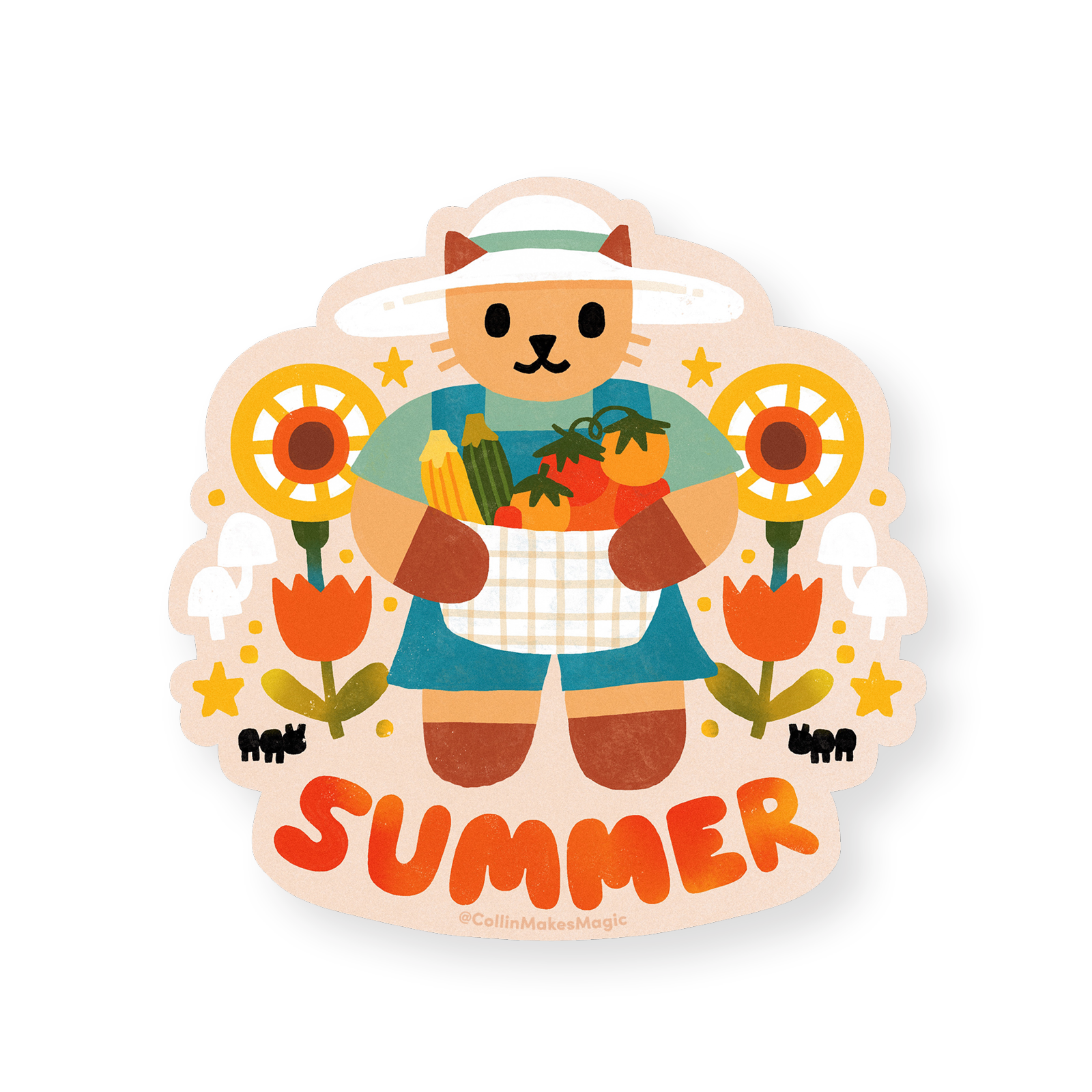 Summer — Vinyl Sticker