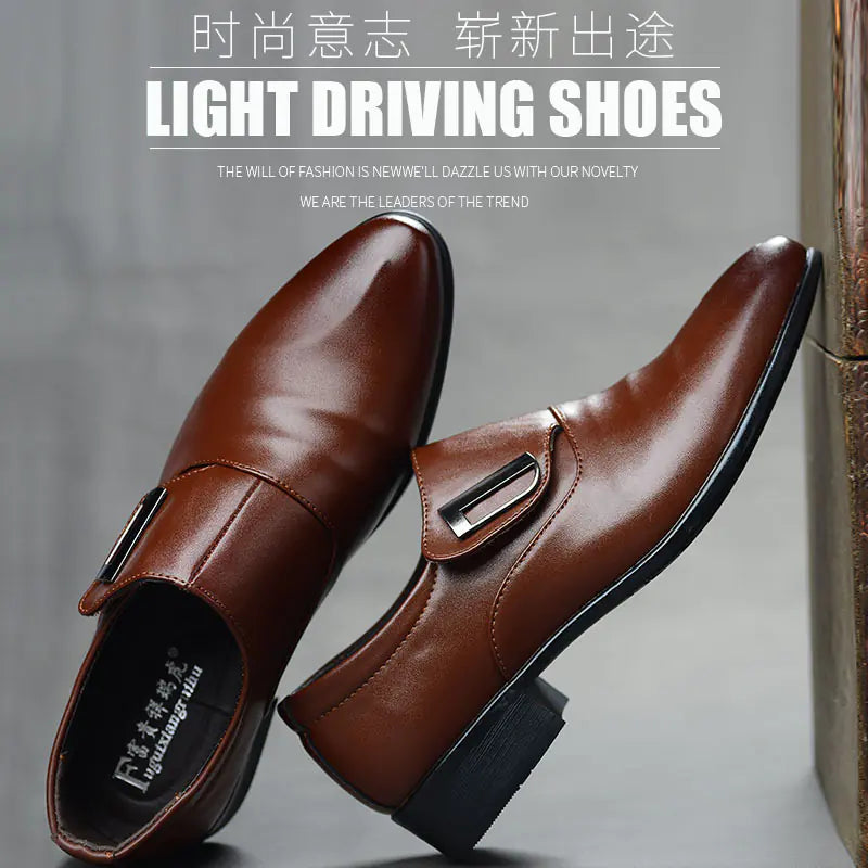 Men's Business Formal Pointed Leather Shoes