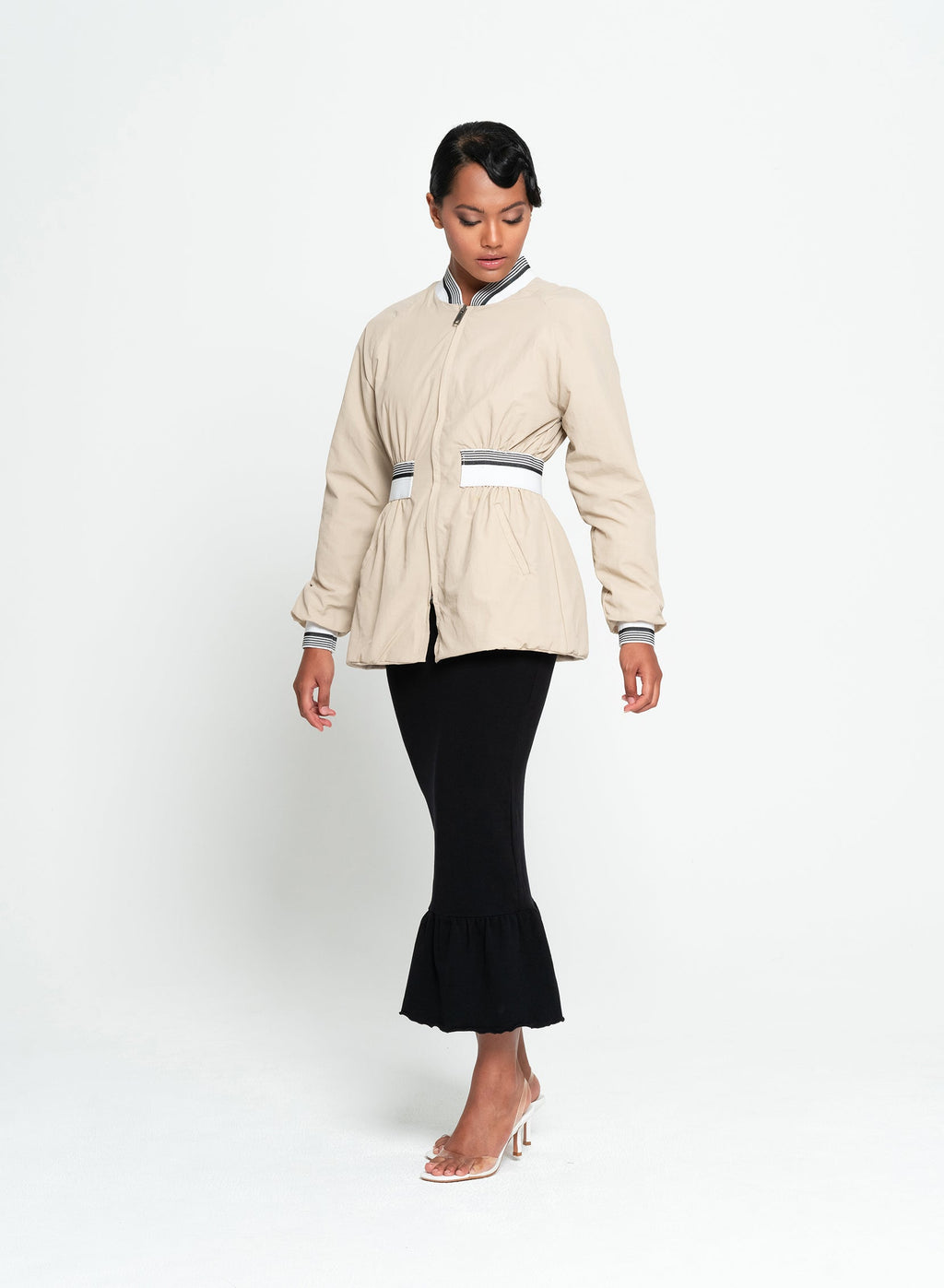 KAMALA Recycled Feminine Bomber Jacket