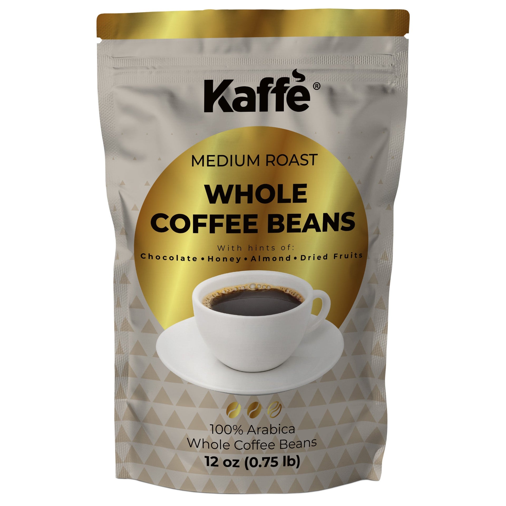 Premium Whole Coffee Beans (Medium Roast)
