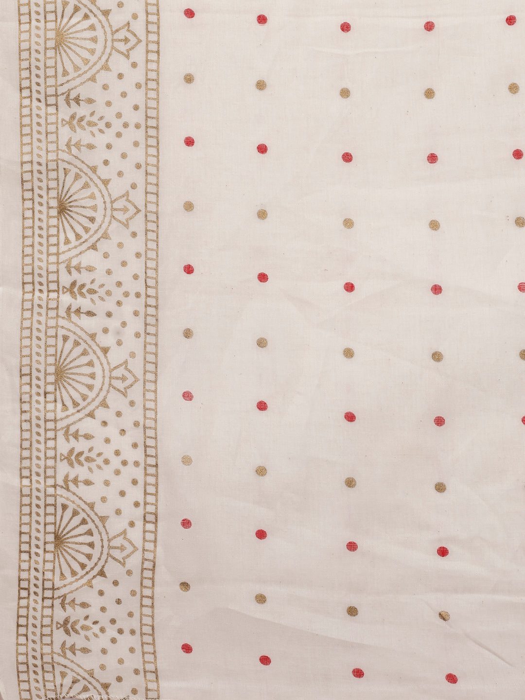 Multicolor Nayra Cut Embroidered Kurta with Pant and Dupatta Set