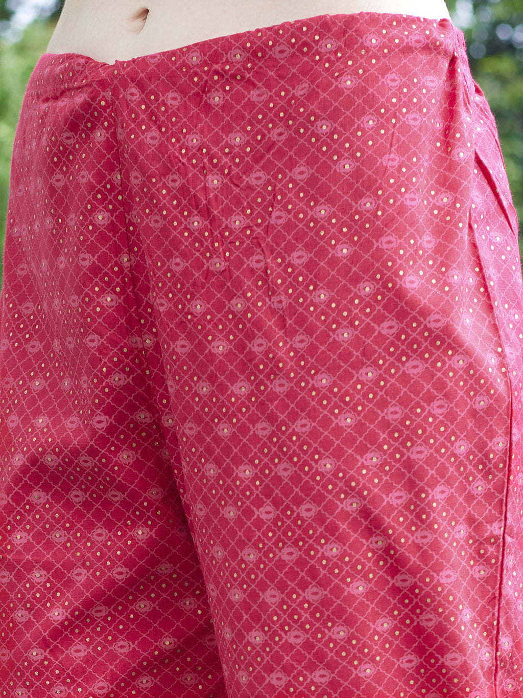 Embroidered Kurta with Pant and Dupatta Set in Multicolor