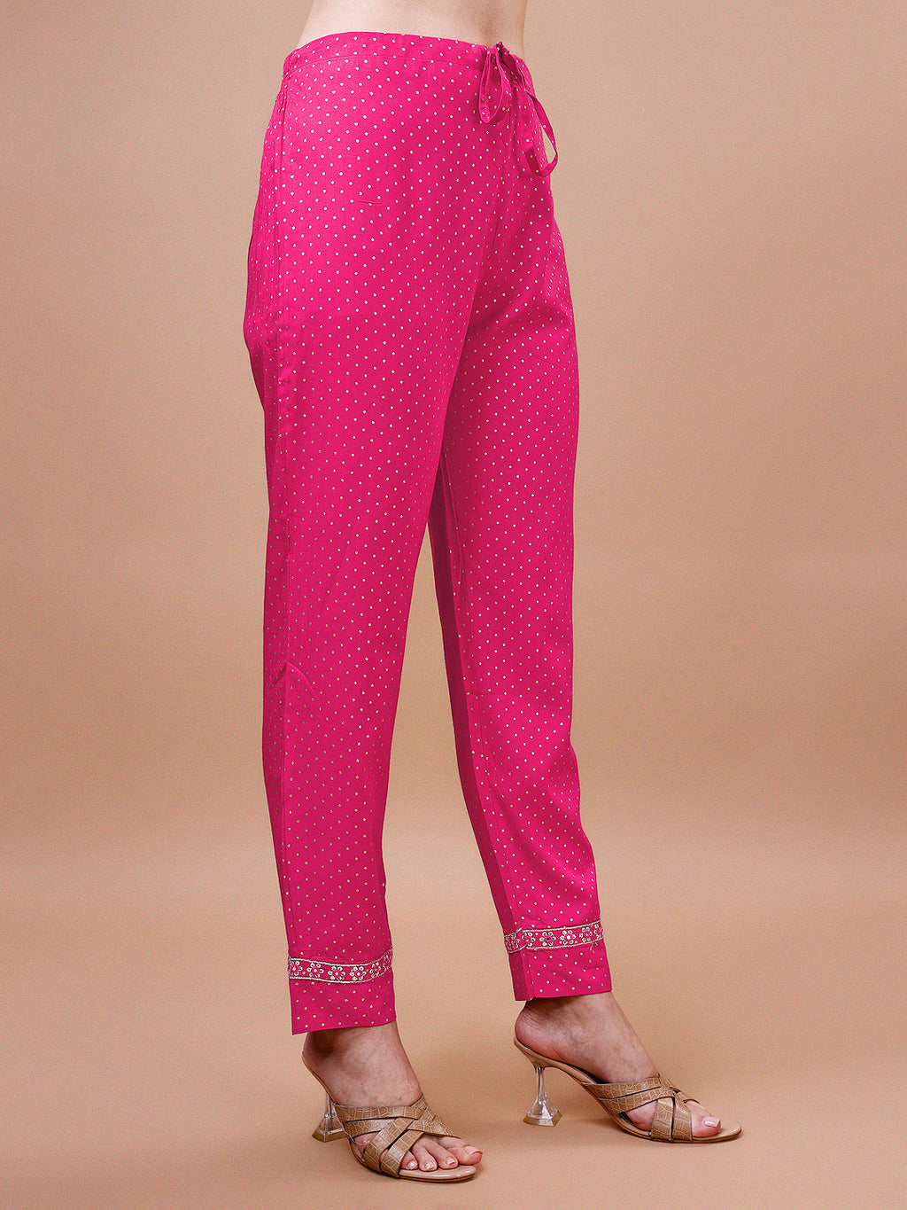 Nyra Cut Embroidered Rayon Kurta Set with Pant and Dupatta