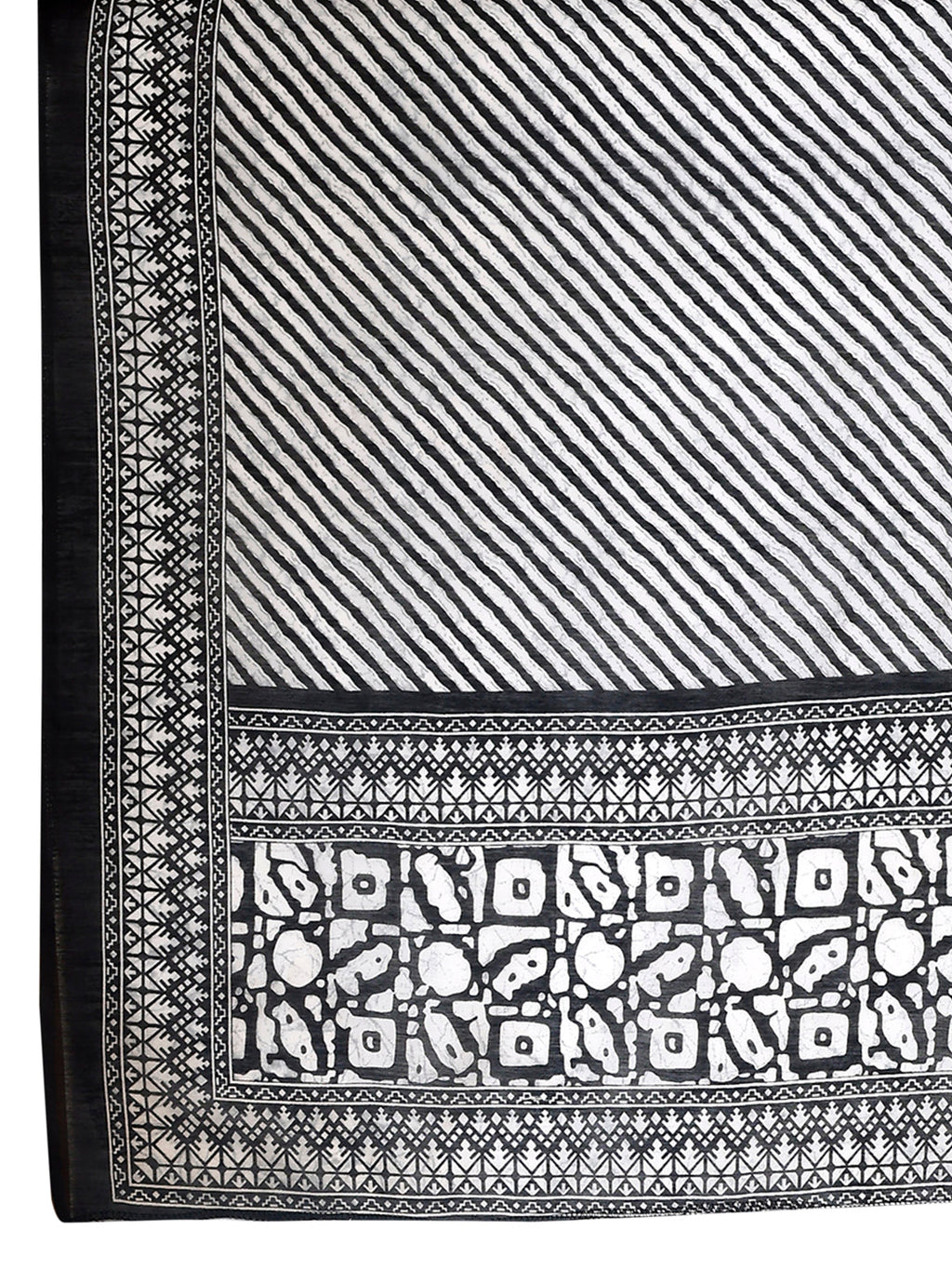 Black Embroidered & Printed Nyra Cut Kurta Set with Dupatta