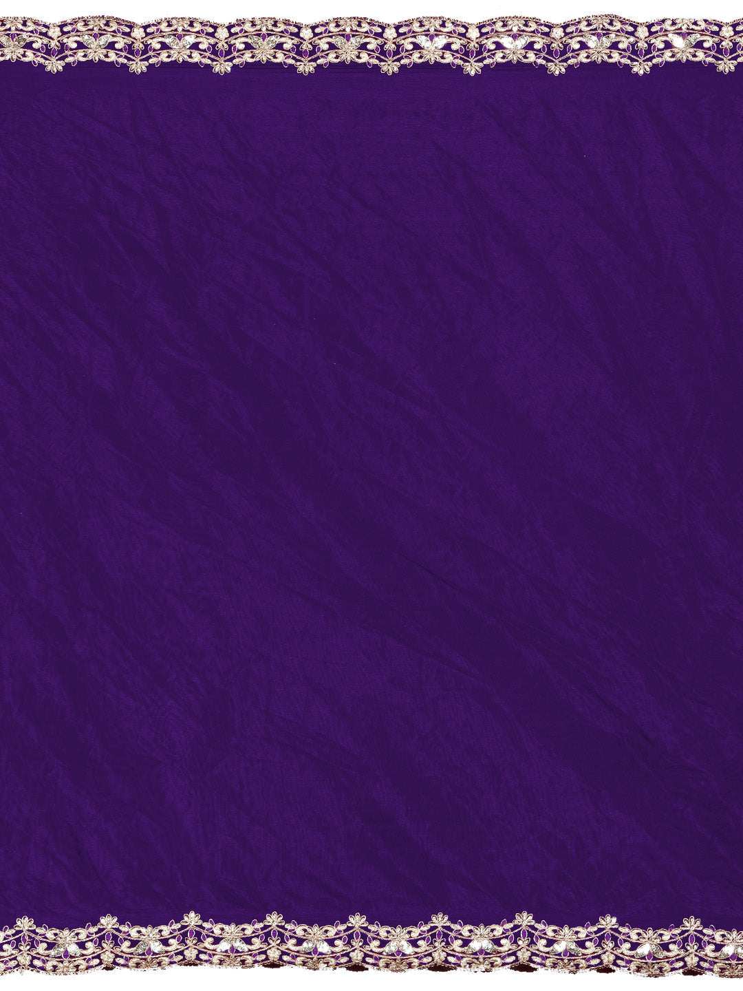 Purple Embroidered Kurta Set with Embroidered Dupatta