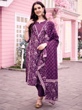 Multicolor floral printed rayon kurta set with pant and dupatta featuring 3/4th sleeves
