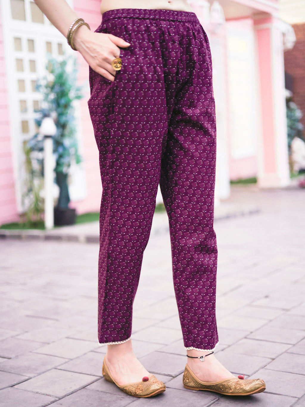 Multicolor Floral Printed Kurta Set with Pant and Dupatta