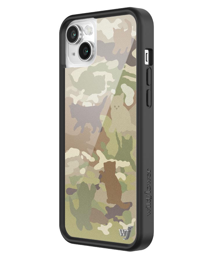 Cat Camo iPhone Case Green Feline Print Protective Cover - Image 20