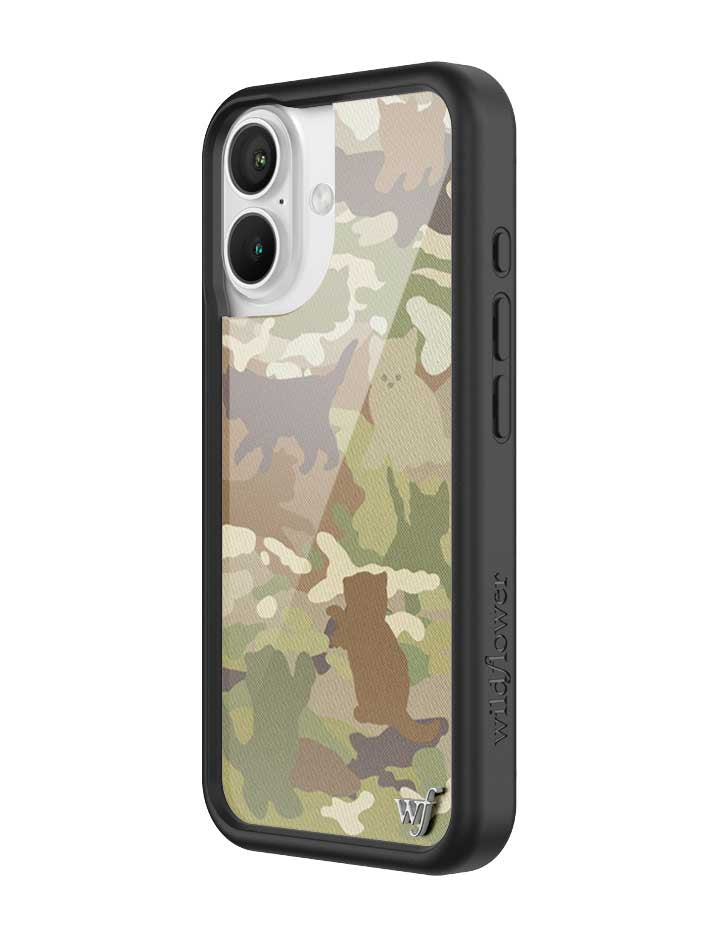 Cat Camo iPhone Case Green Feline Print Protective Cover - Image 8