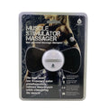 Pursonic wearable wireless muscle stimulator pulse massager on a white background