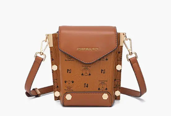 Women's Crocodile Crossbody Bag - Mini Shoulder