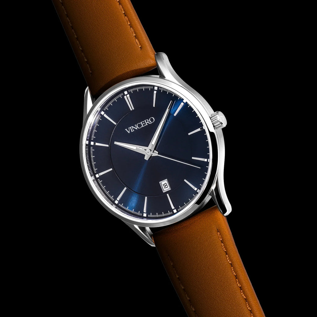 The Kairos II Watch - Blue Sands Slim Profile Timepiece
