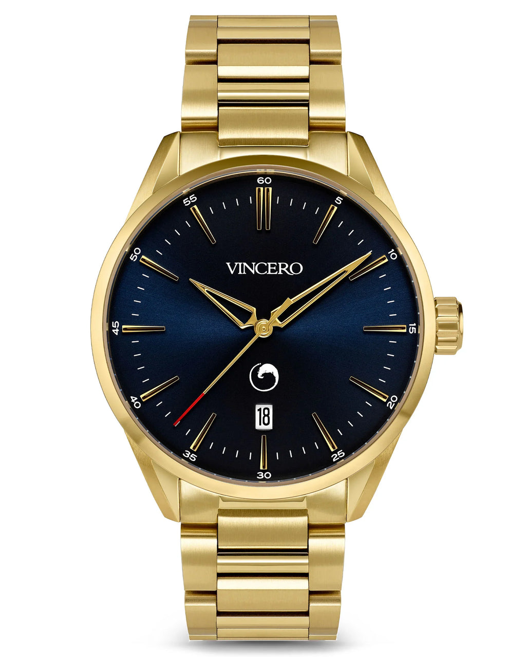 Vincero Collective Icon Automatic Kaizen Edition watch with a sophisticated dial design