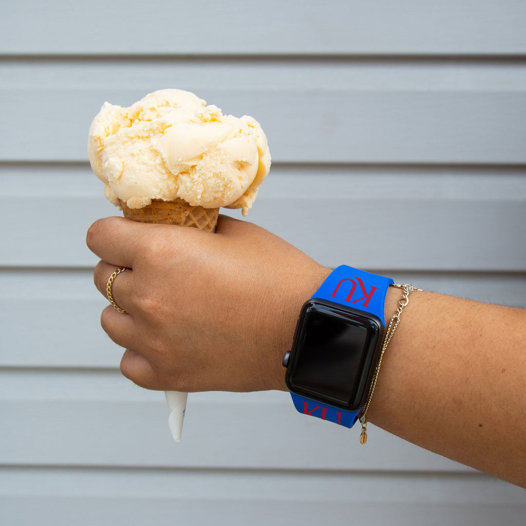 Kansas Jayhawks Apple Watch Band