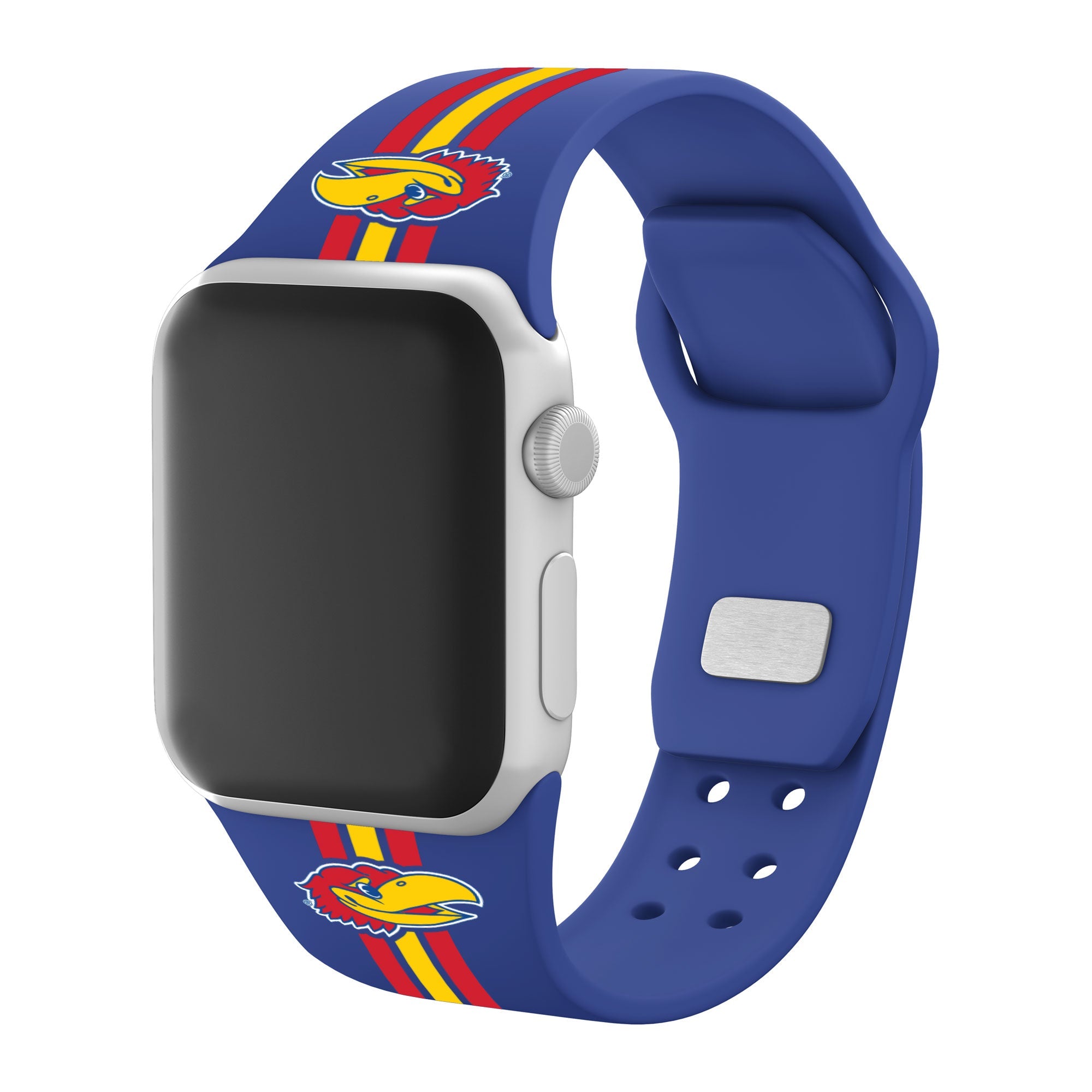 Kansas Jayhawks HD Apple Watch Band - Fits Series 1-10 & Ultra