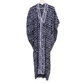 Hand Dyed Batik Kaftan Dress 100% Soft Cotton Material, Maxi, Long, Black Mirage Dress, Caftan
