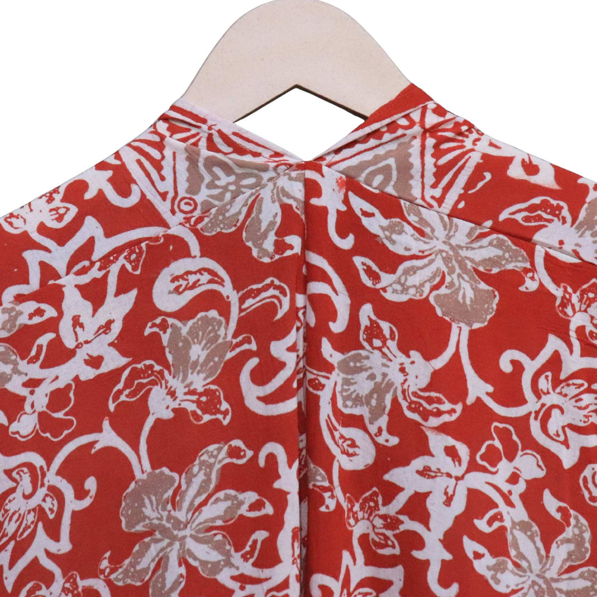 Hand Dyed Batik Kaftan Dress 100% Soft Cotton Material, Maxi, Long, Fiery Flora Dress, Caftan