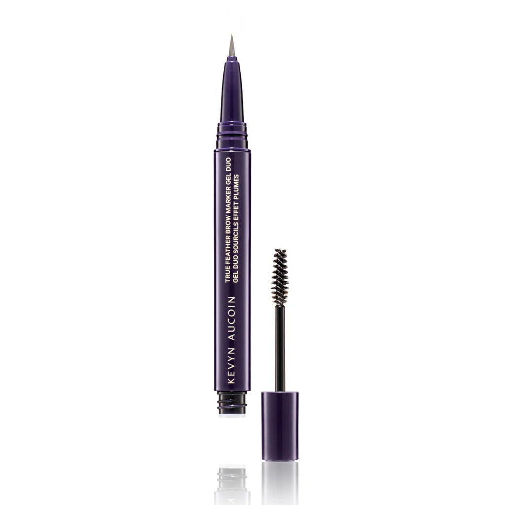 True Feather Brow Marker and Setting Gel Duo - Dark-Brown