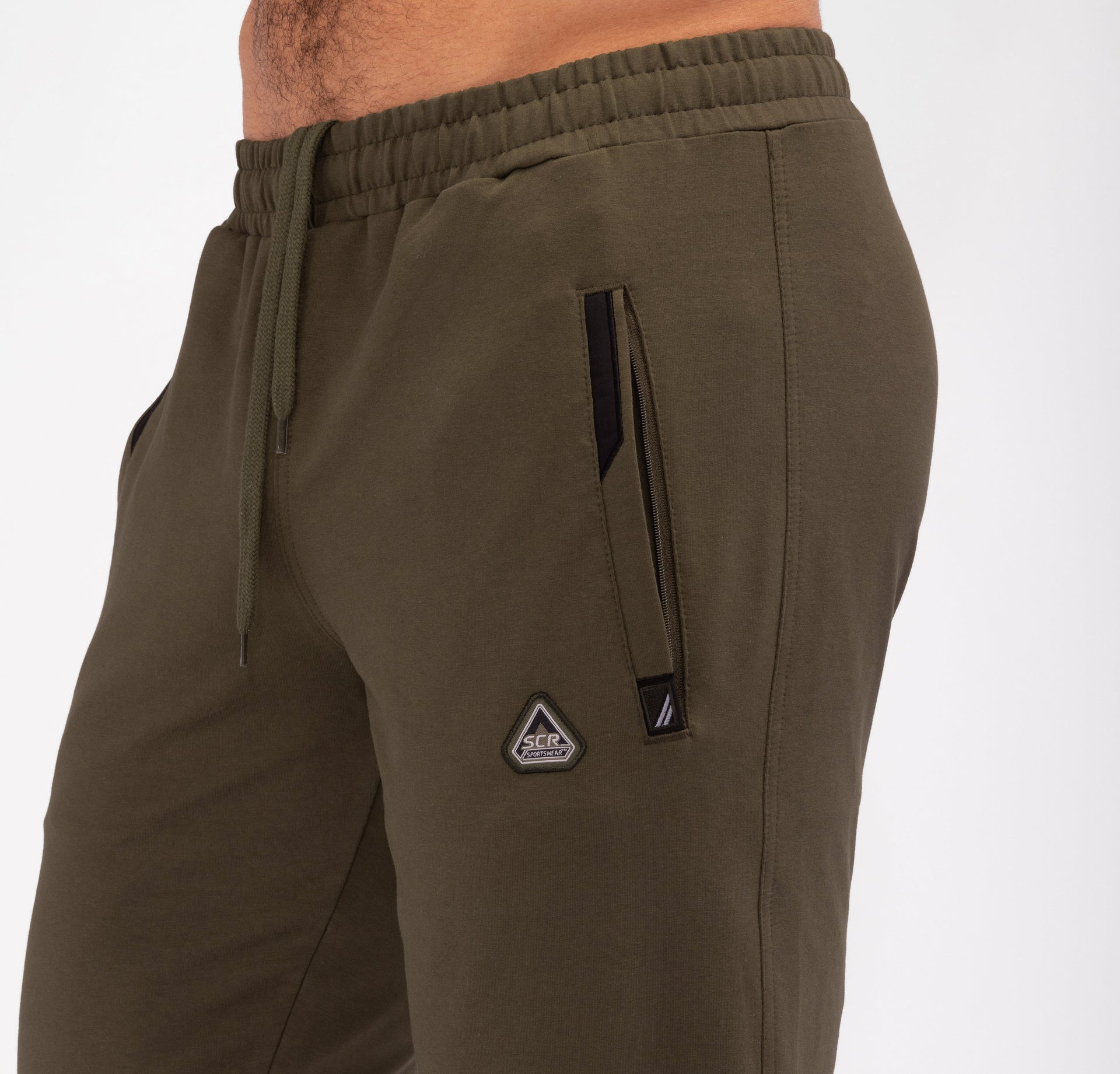 Navy Blue Athletic Tapered Jogger Pants for Tall Men - Image 9