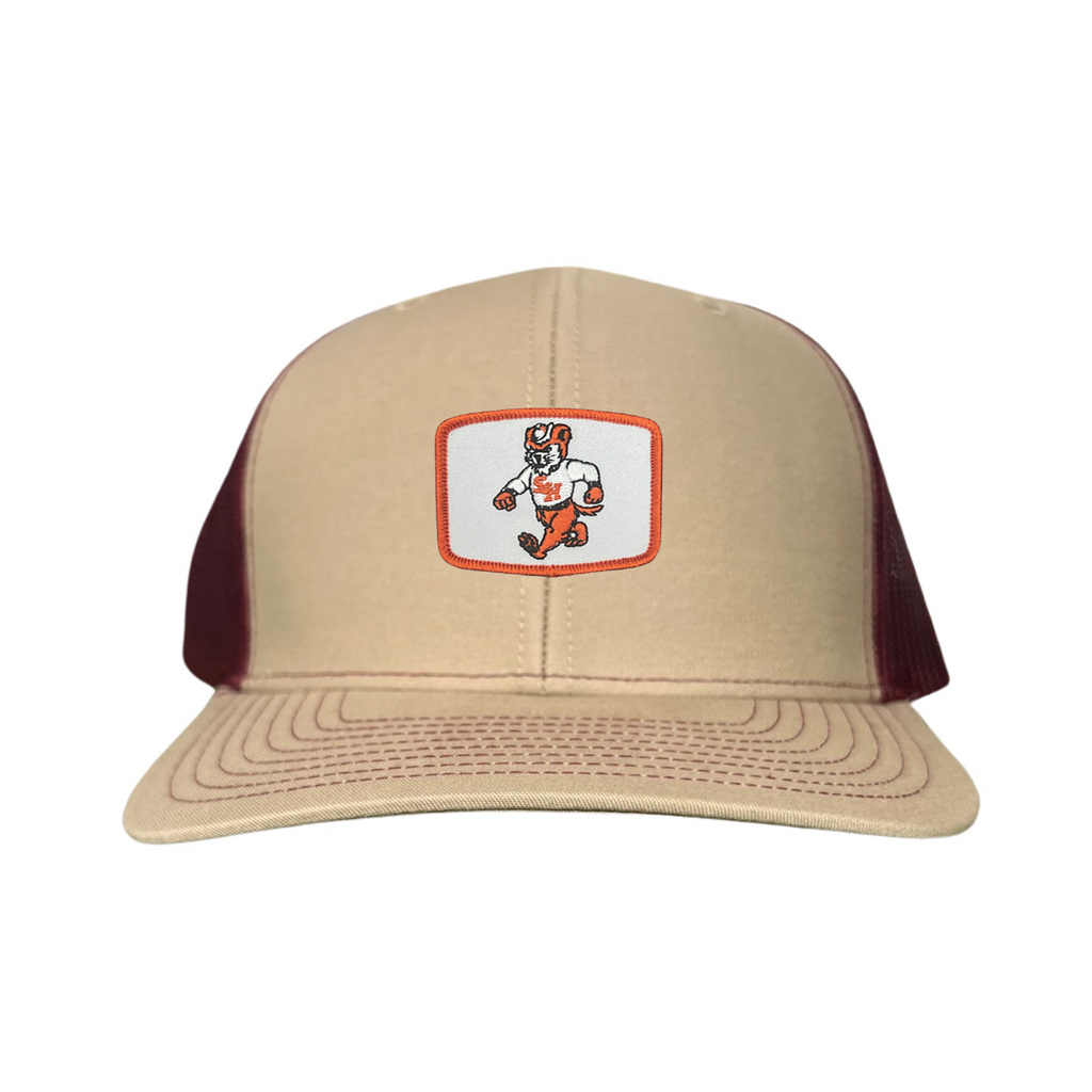 Sam Houston Bearkat Limited Edition Silver Mesh Snapback Hat