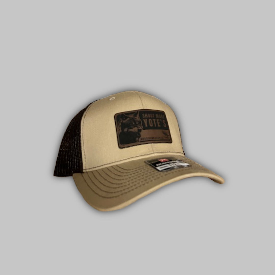 Kill More Yotes Camo Trucker Hat - Richardson 112 Snapback