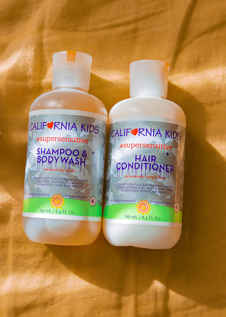 California Kids® #supersensitive™ Shampoo & Bodywash
