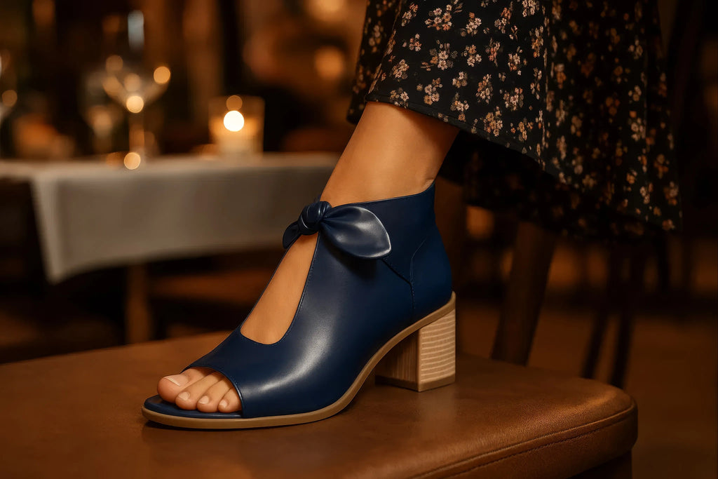 Women's Kimora Black Heeled Sandals: Chic Evening Footwear