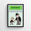 Kindness Monopoly Poster